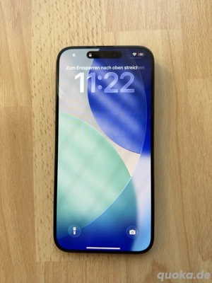 iPhone 15 Pro Max Titan Schwarz 256GB