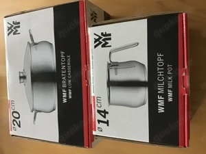 Bratentopf und Milchtopf WMF Diadem Plus