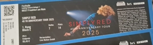Simply Red Ticket Frankfurt 