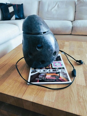Indoor Steinlampe Naturstein 30cm mit Elektrik CE geprüft 249  Bild 2