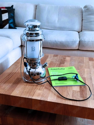 Petromax Elektro Tischleuchte HK500 Chrom Elektrisch Indoor 299 