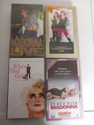 Madonna Video8, 4 Casetten