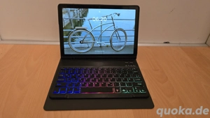 Samsung Galaxy Tab A8 LTE + stabile Hülle + beleuchtete Tastatur   top Zustand