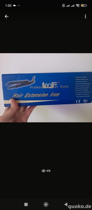 Hair Extensions iron