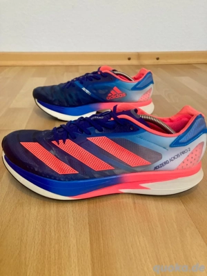 Adidas Adizero Adios Pro 2 Gr. 44 | Herren Takumi Sen Laufschuhe Solar Boost Bild 1 Adidas Adizero Adios Pro 2 Gr. 44 | Herren Takumi Sen Laufschuhe Solar Boost Bild 1