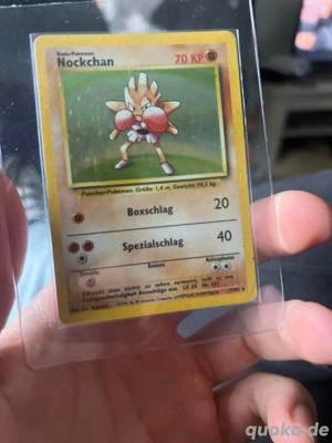 Nockchan Base set Pokemon Vintage 