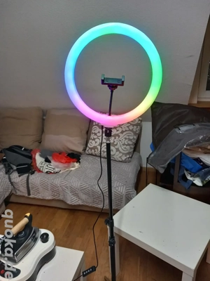 Livestreaming Lampe für Handy 