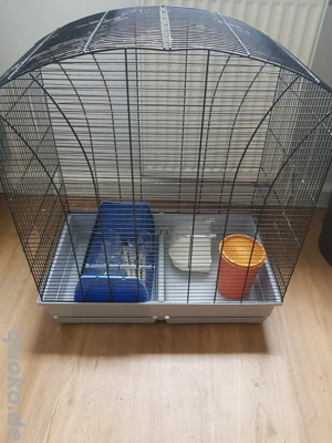 Neuer grosser Vogelkäfig + Zubehör