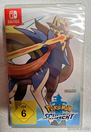 Nintendo Switch Pokemon Schwert in OVP