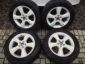 Verkaufe Ford-Kompletträder (Felgen + Continental Winter