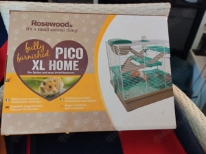 Nager Käfig mit Zubehör und Futter an Selbstabholer abzugdben 