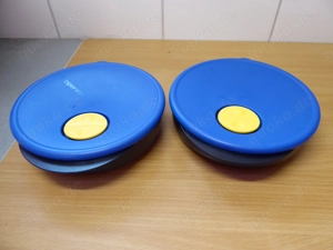 Tupperware Warm up Crystel Mikrowelle schüssel dose 800ml 2x