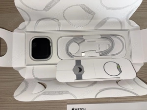 Neue leere Apple Watch Box Serie 10 & USB-C magnetisches Ladekabel