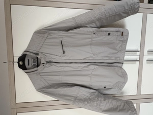 Sportliche Herren-Freizeitjacke, hellbeige, Gr. XXL