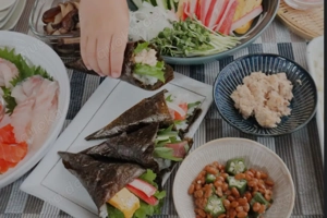 Kochen-Hilfe Japanisch (Temaki-Sushi usw.   Online, vor Ort, Veggie und Vegan möglich)