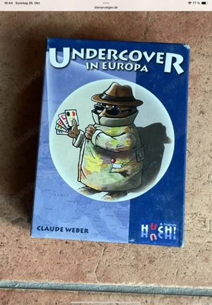 Spiel Undercover in Europa