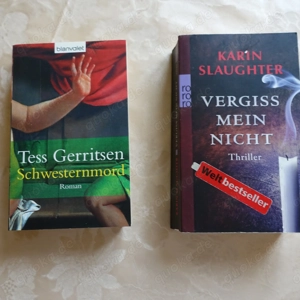 Bücher - Roman, Thriller - älter - dicker - je Stück 2,50 Euro