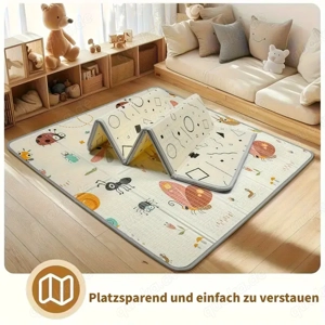 Krabbelmatte, faltbare Baby Spielmatte, neu und unbenutzt