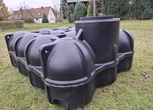 Flachtank Hudson 5000 L, Wasserzisterne, Erdtank 