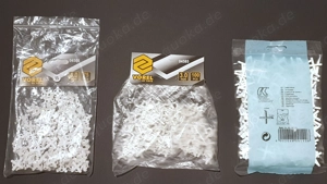Neu Fugenkreuze Fliesenkreuze 3 mm 100 + 250 St., 4 mm 75 St.