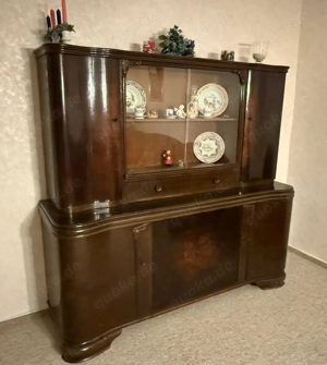 Buffetschrank Wohnzimmer aus den 1950er Jahren - Massivholz
