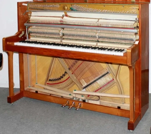 Klavier August Hoffman 121 K Nussbaum poliert, 5 Jahre Garantie Bild 6