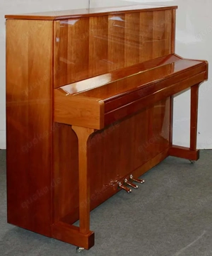 Klavier August Hoffman 121 K Nussbaum poliert, 5 Jahre Garantie Bild 2
