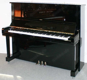 Klavier Hyundai U837, 131 cm, schwarz poliert., Baujahr 1988, 5 Jahre Garantie