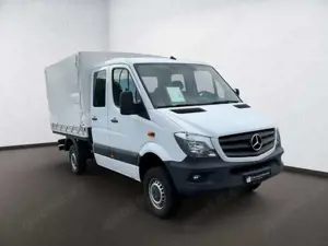Mercedes-Benz Sprinter 314 DoKa Pritsche + Plane 4x4 Klima*AHK Bild 5