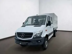 Mercedes-Benz Sprinter 314 DoKa Pritsche + Plane 4x4 Klima*AHK Bild 2