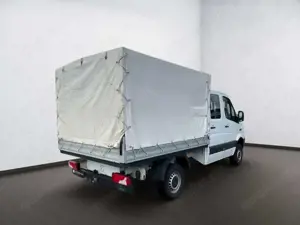 Mercedes-Benz Sprinter 314 DoKa Pritsche + Plane 4x4 Klima*AHK Bild 4