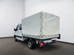 Mercedes-Benz Sprinter 314 DoKa Pritsche + Plane 4x4 Klima*AHK Bild 3