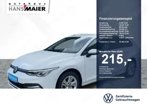 Volkswagen Golf 8 Var. Life eTSI DSG Navi AHK Kam ACC LED