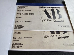 Konzertkarten zu verkaufen 