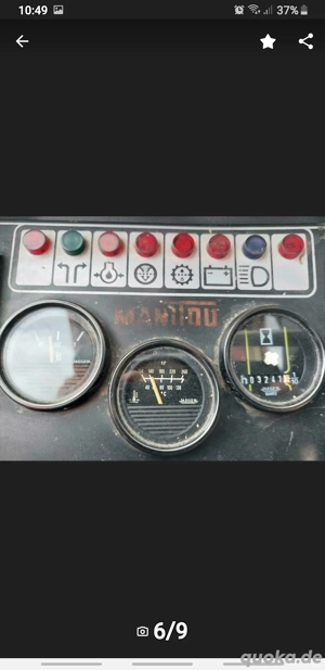 Manitou Teleskoplader Bild 4