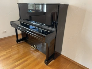Yamaha U3 Klavier Schwarz Hochglanz | Überholt 2019 | Top Zustand