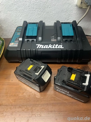 Makita Ladegerät mit Akkus Bild 3 Makita Ladegerät mit Akkus Bild 3