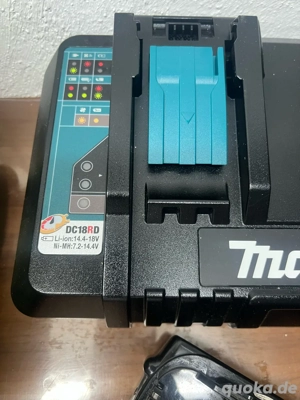 Makita Ladegerät mit Akkus Bild 1 Makita Ladegerät mit Akkus Bild 1