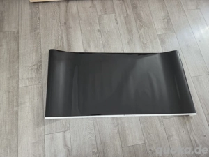 Aquariumfolie schwarz 2x