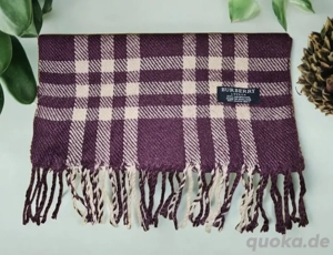 Original Burberry London Schal im edlen Beeren-Check!   Bild 1 Original Burberry London Schal im edlen Beeren-Check!   Bild 1
