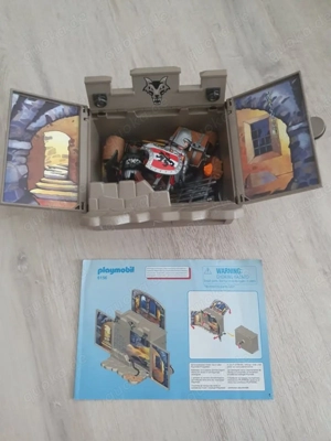Playmobil 6156 - Aufklapp-Spiel-Box 'Ritterschatzk