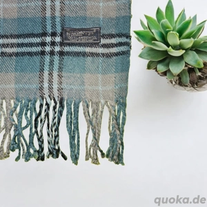 Original Burberry s of London Schal   in traumhaftem Mint Petrol Grau-Check Bild 3 Original Burberry s of London Schal   in traumhaftem Mint Petrol Grau-Check Bild 3