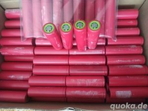 140 Stück Neuwertigen Li-Ion Akkus von SANYO UR18650F