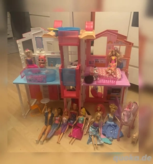 Barbie 3-Etagen haus mit zubehör 