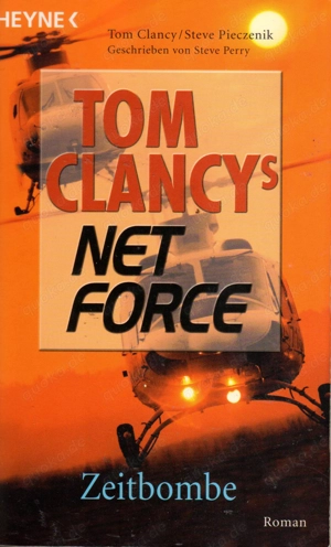 Sammlung Tom Clancy s Intermafia Net Force 12 Bände (u.a. Attentat) Bild 4