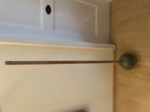 Wäschestampfer, Blech mit Holzstiel, Antik Noris Rasch 