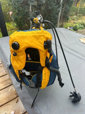 Tauchflasche mit atemregler 