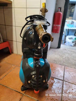 Pumpe Hauswasserwerk Gartenbewässerung Wasserpumpe  Bild 5