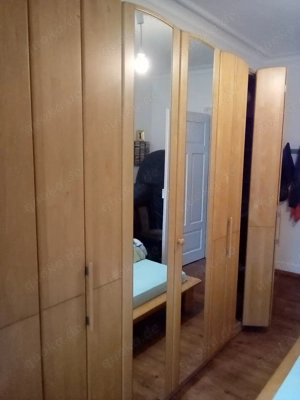 Falt-Schiebetüren - Schlafzimmerschrank - Sehr gepflegt !