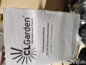 neues Set10 LED Bodenstrahler